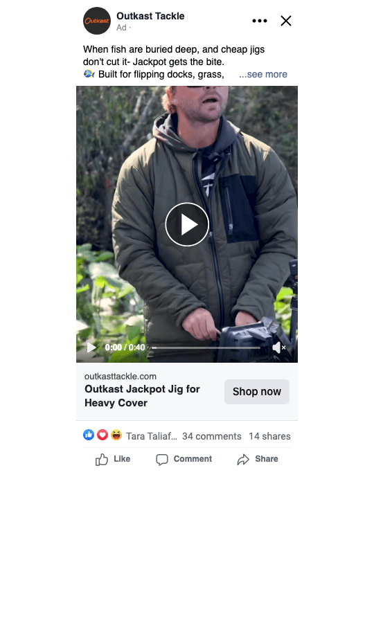 Live Meta ad — outdoor lifestyle